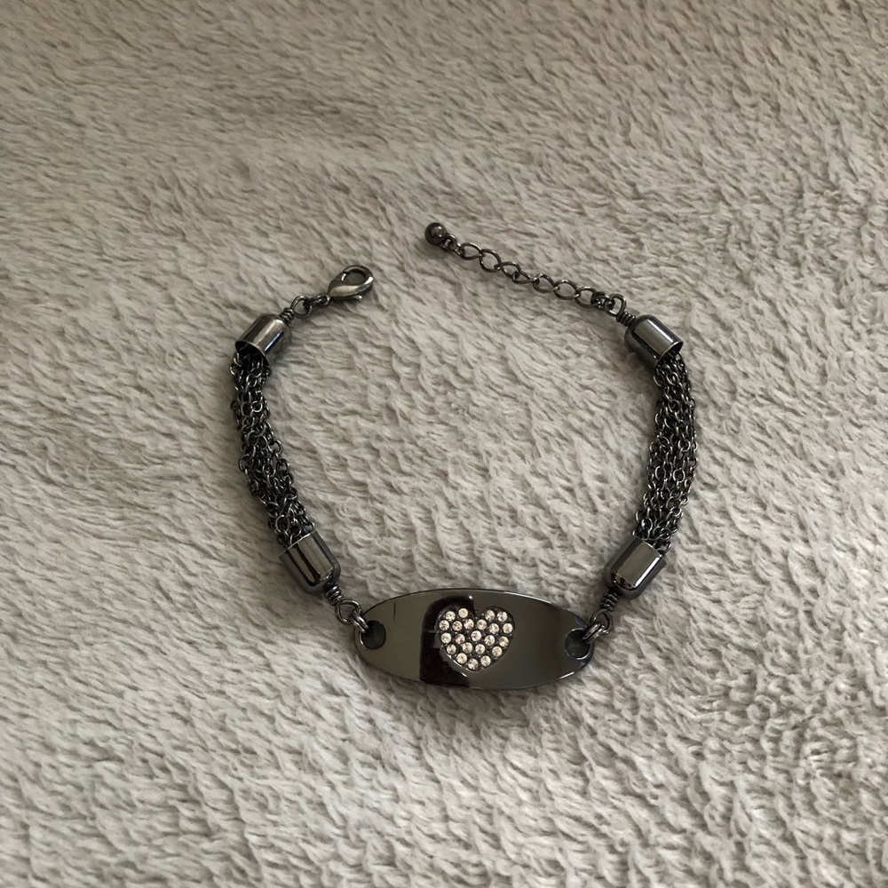 Lia Sophia hematite bracelet
